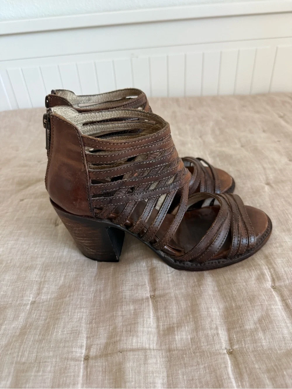 Freebird by Steven Wing Brown Sandals Size 7